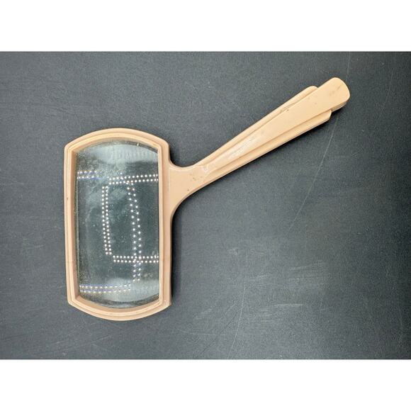 Vintage Swift Rectangular Reader Pink Handle Magnifying Glass - #575 - Picture 8 of 8